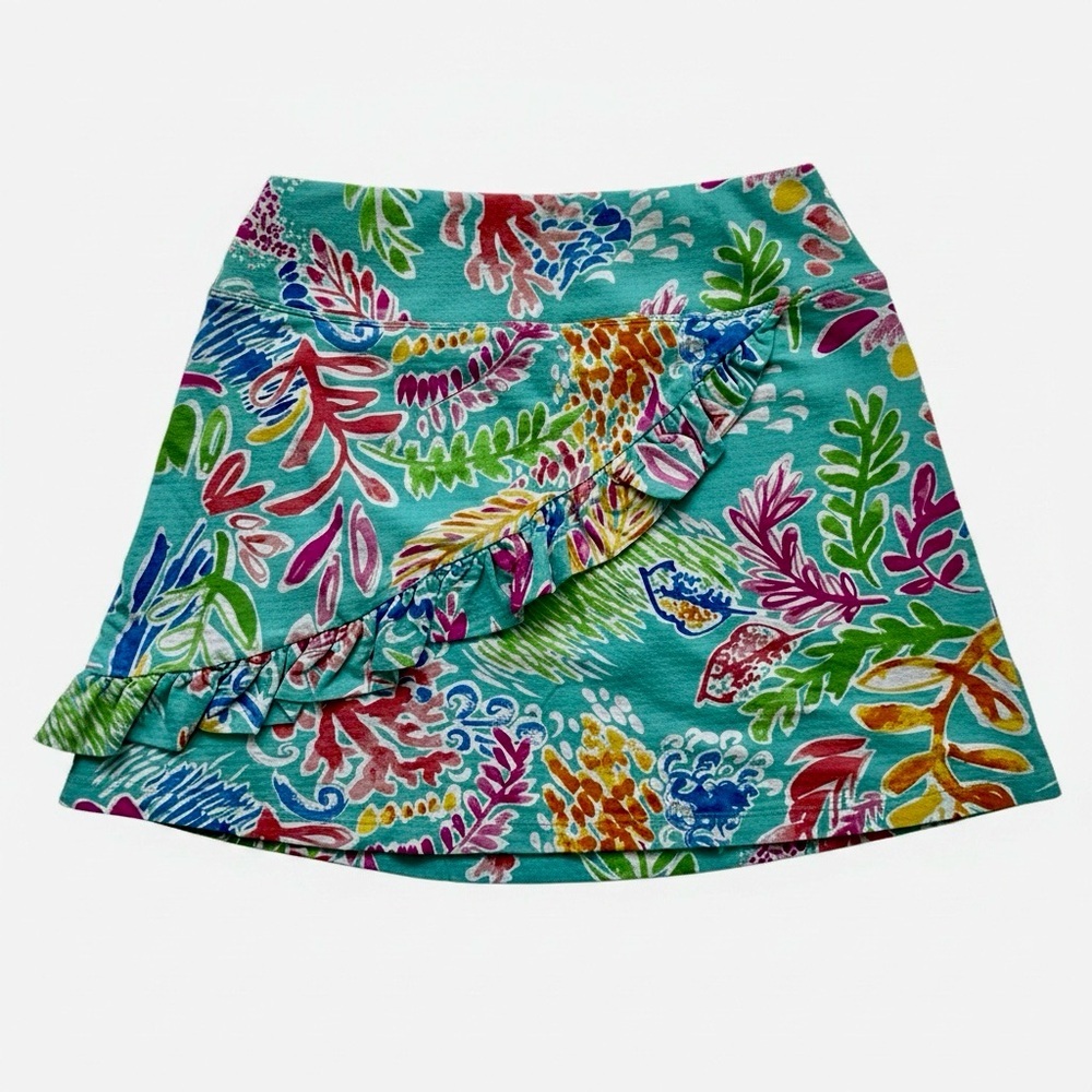 Set of 2 IBKUL pickleball tennis gold skirts skorts - Picture 2 of 9